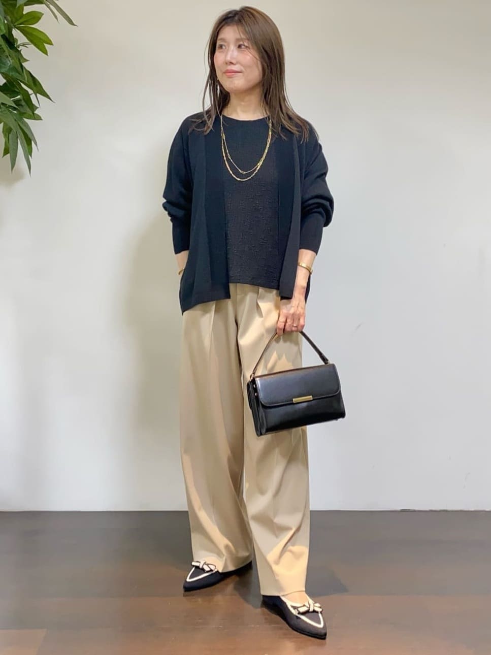tomoさんの「UNTITLED｜コットンキャミソール」を使ったコーディネート