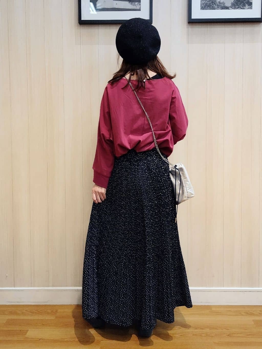 yseさんの「SHOO･LA･RUE｜【高レビュー/洗濯後しわになりにくい】1枚でサマ見え 8分袖ドルマンブラウス」を使ったコーディネート