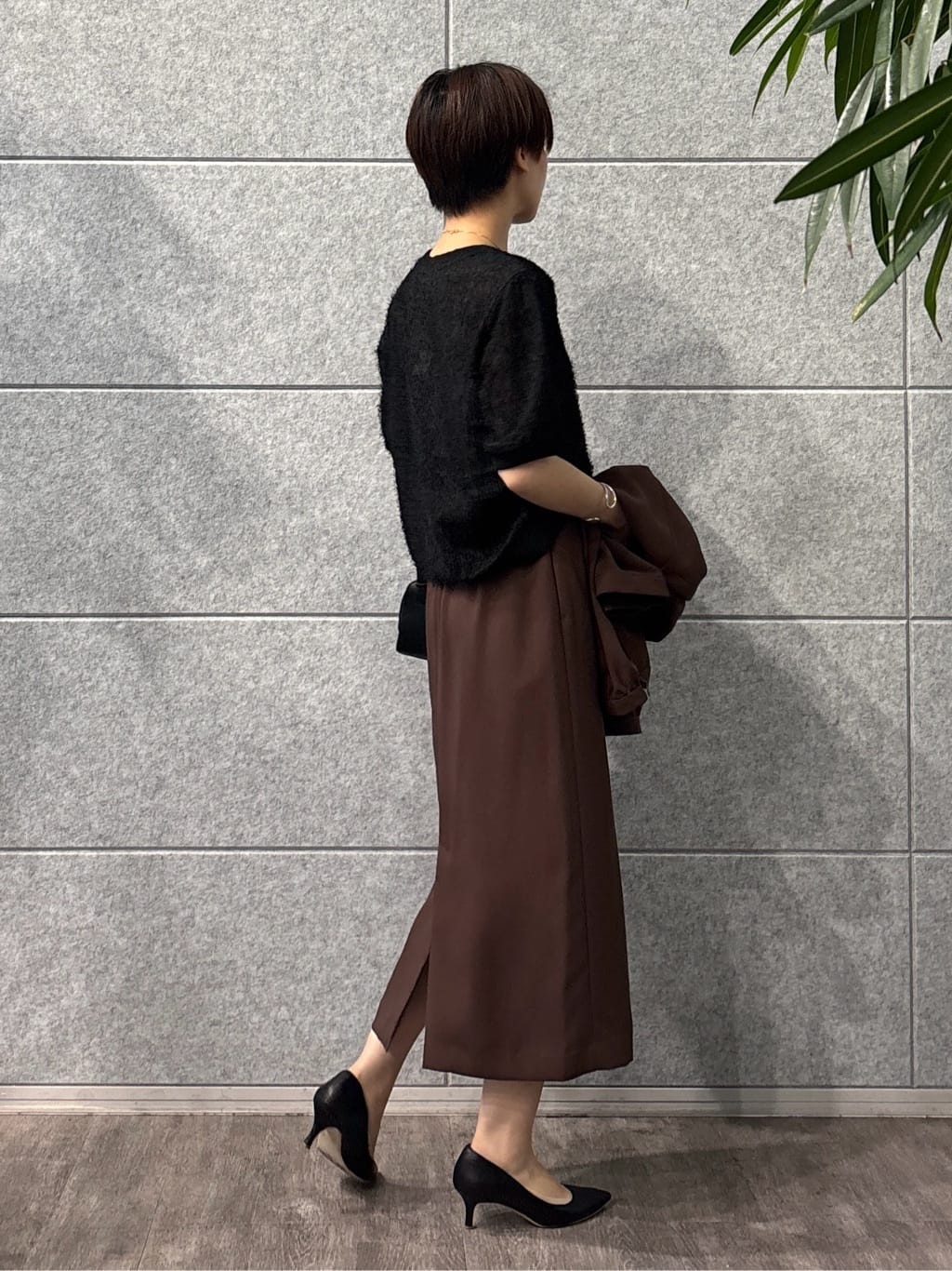 kanaeさんの「INDIVI｜ヘアリージャカードトップス」を使ったコーディネート