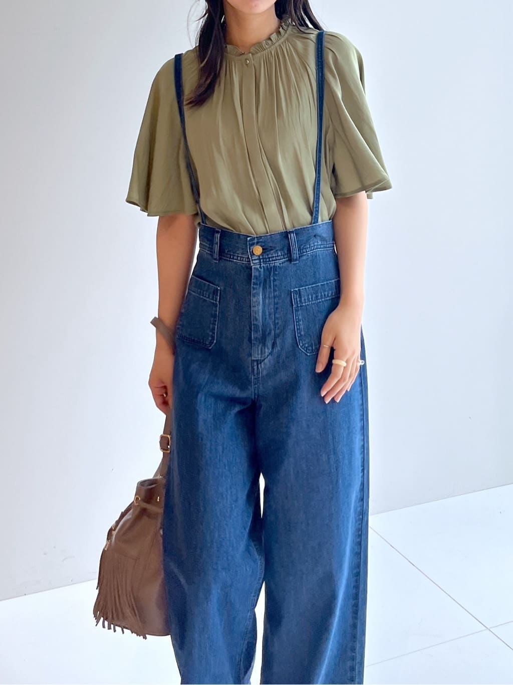 cotaniさんの「grove｜【Lee&times;grove別注】SAILOR STRAP DENIM」を使ったコーディネート