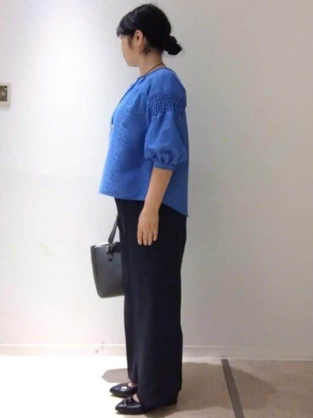 sakoさんの「Reflect｜【一枚で着映える◎】レオパード風ジャカードブラウス」を使ったコーディネート