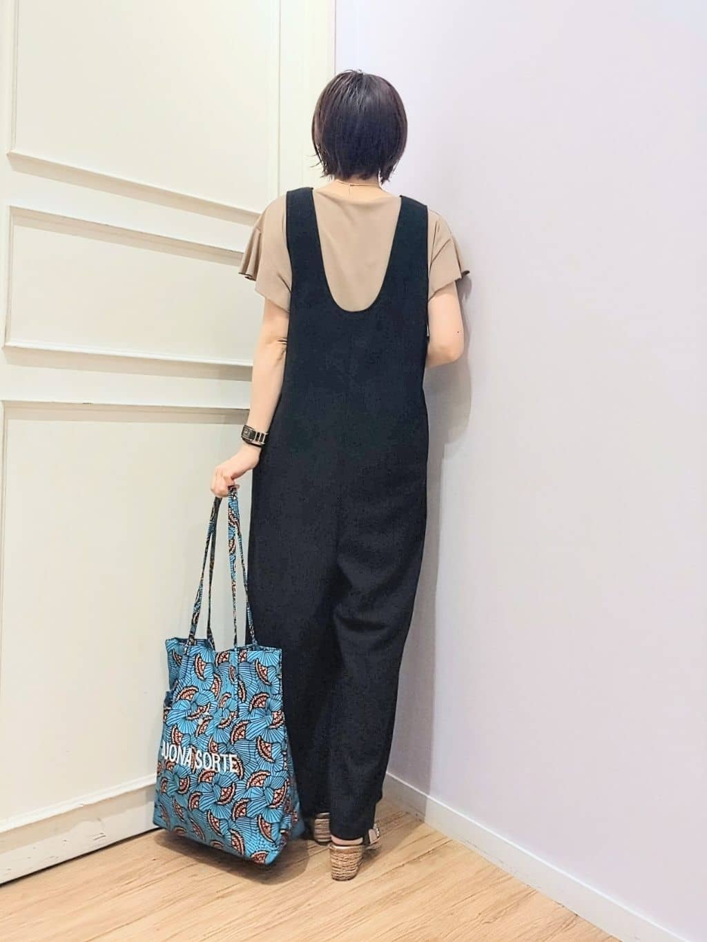 miomioさんの「SHOO･LA･RUE｜【前後2WAY/洗える】さらっと着られるサロペット」を使ったコーディネート