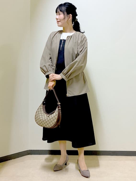  beni_gingerさんの「Reflect｜【パンツにもスカートにも合わせやすい◎】ライティブルゾン」を使ったコーディネート