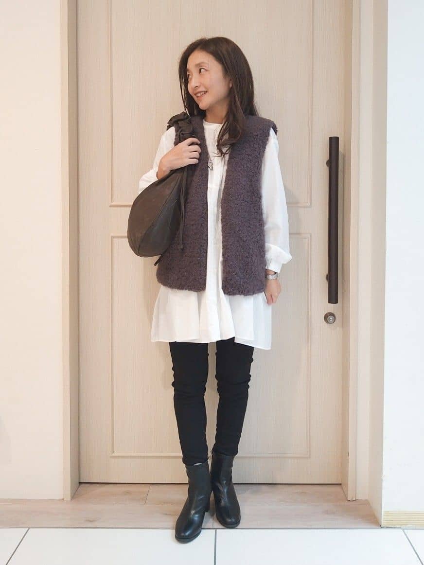 mi-saさんの「SHOO･LA･RUE｜ストレッチブーツ」を使ったコーディネート