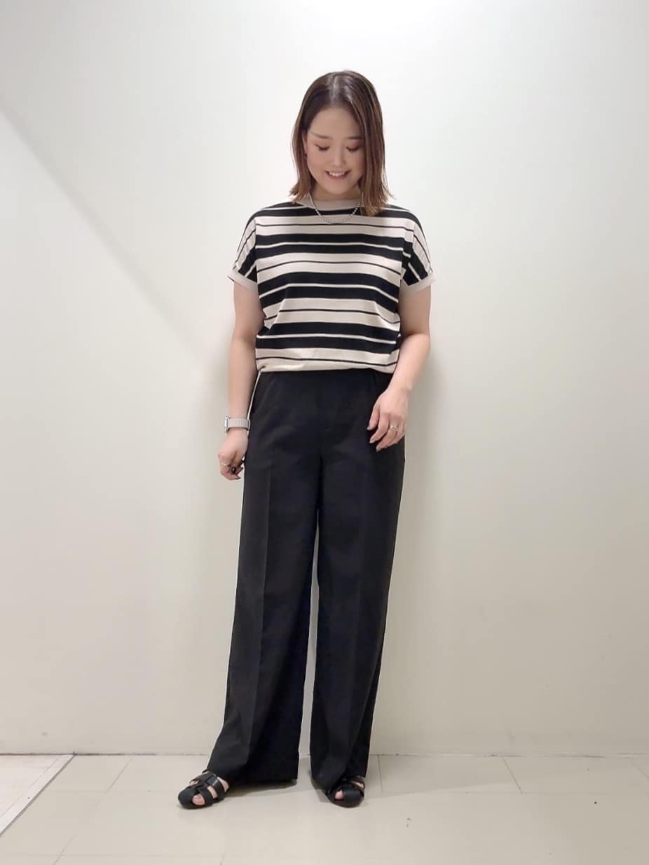 YUIさんの「UNTITLED｜【秋も着られる/セットアップ可】リラククールシャツ」を使ったコーディネート