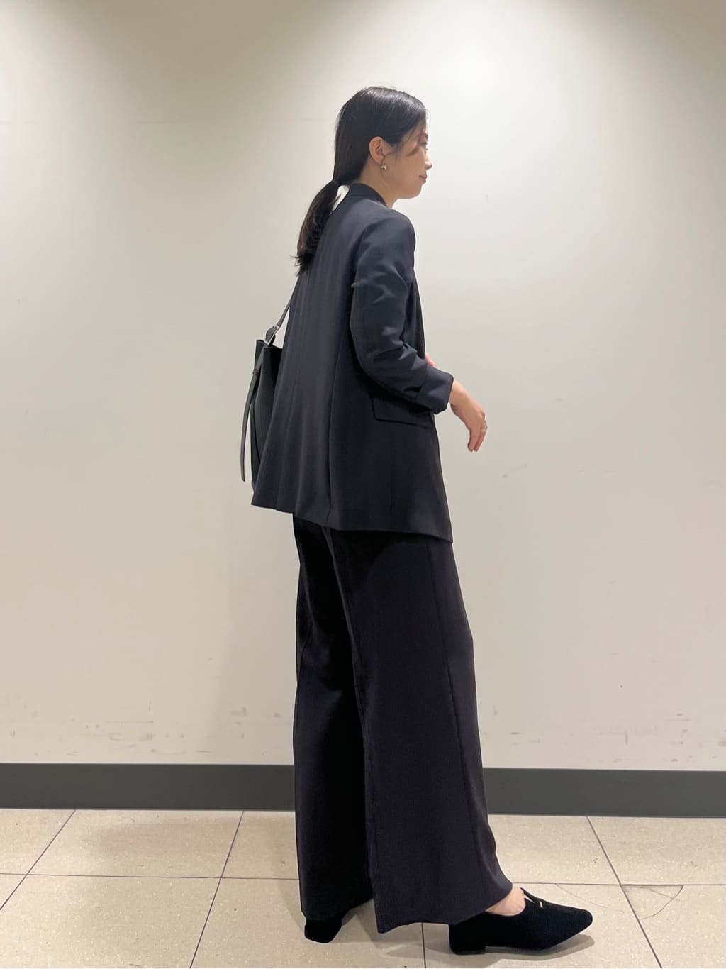 shokoさんの「INDIVI｜【軽く羽織れる！】ダブルジャケット」を使ったコーディネート