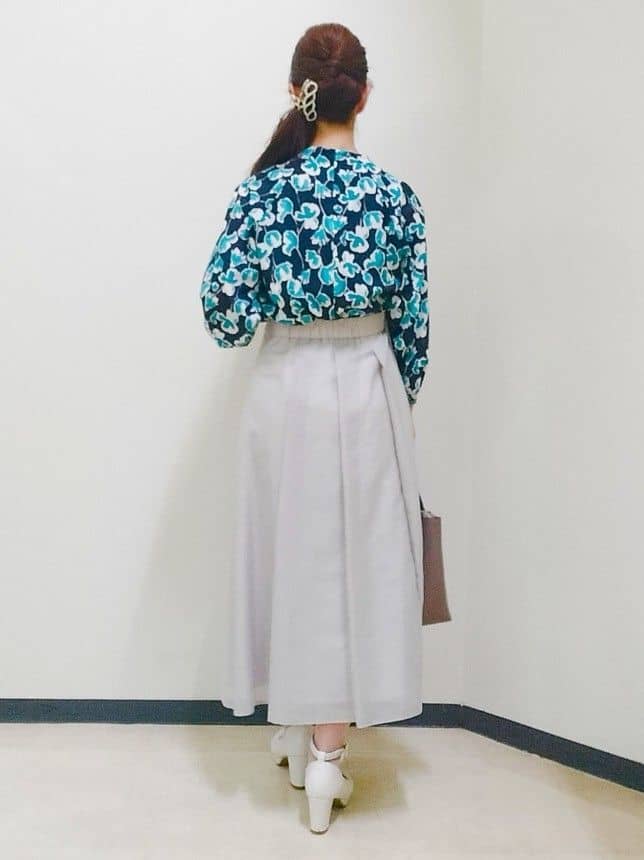 花さんの「Reflect｜【カジュアルにもエレガントにも◎】ダブルリングネックレス」を使ったコーディネート
