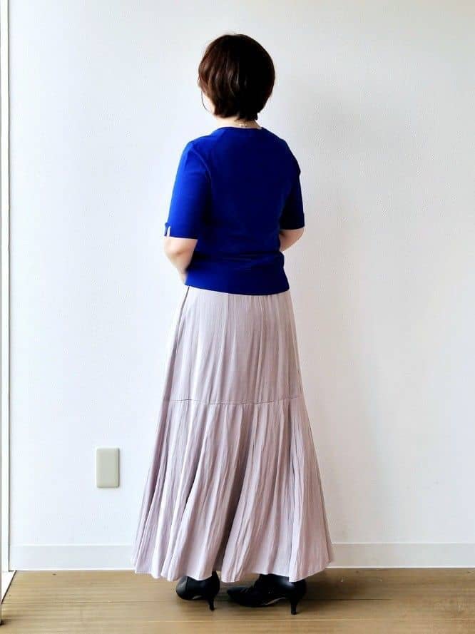 やじまさんの「UNTITLED｜【アンサンブル可/薄手】ベーシッククルーネックカーディガン」を使ったコーディネート