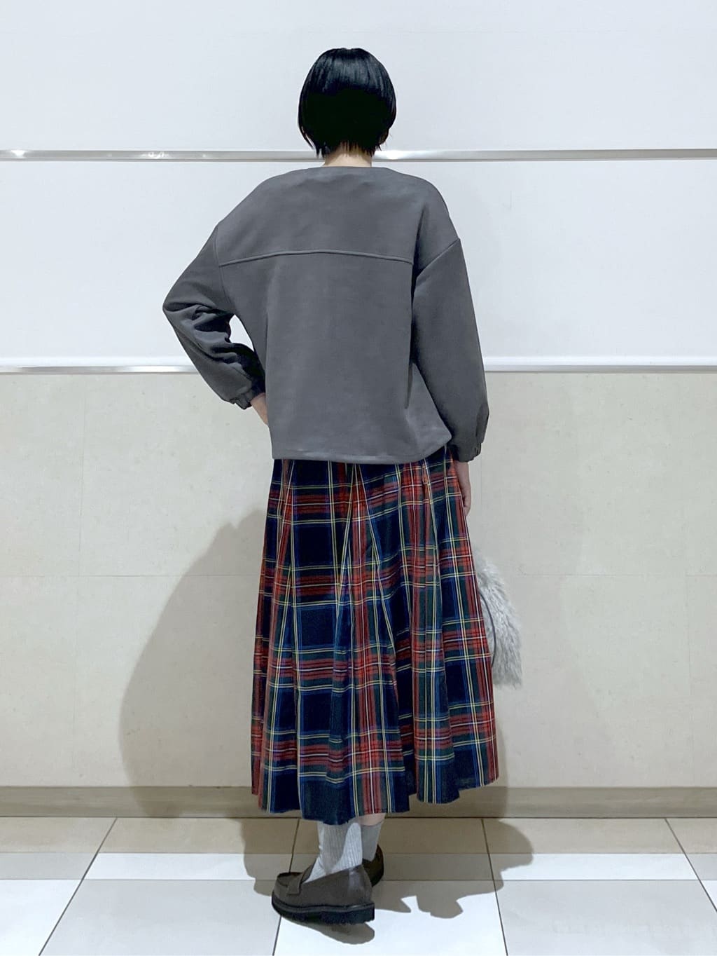 eriko さんの「Dessin｜【360度可愛い・洗える】バックヘンリーカットソー」を使ったコーディネート