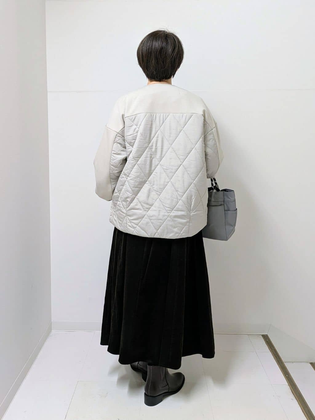 Asaさんの「Dessin｜ダンボールジップブルゾン」を使ったコーディネート