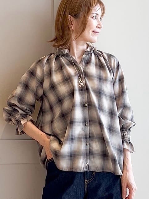 yamakoさんの「grove｜【Lee&times;grove別注】WIDE DENIM PANTS」を使ったコーディネート