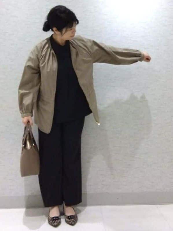 sakoさんの「Reflect｜【パンツにもスカートにも合わせやすい◎】ライティブルゾン」を使ったコーディネート