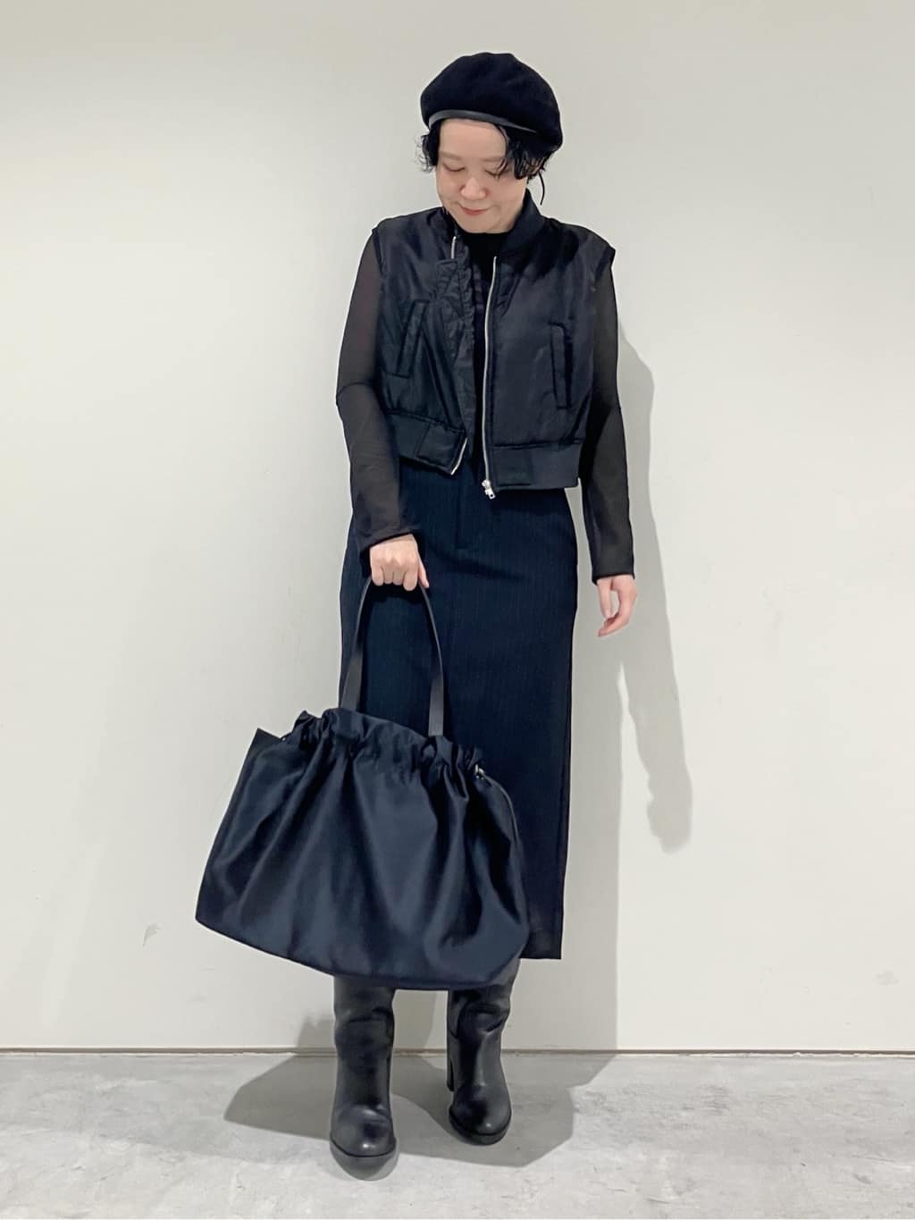 Cさんの「HIROKO HAYASHI｜LUINI SATINE（ルイーニ サティーネ）トートバッグ」を使ったコーディネート