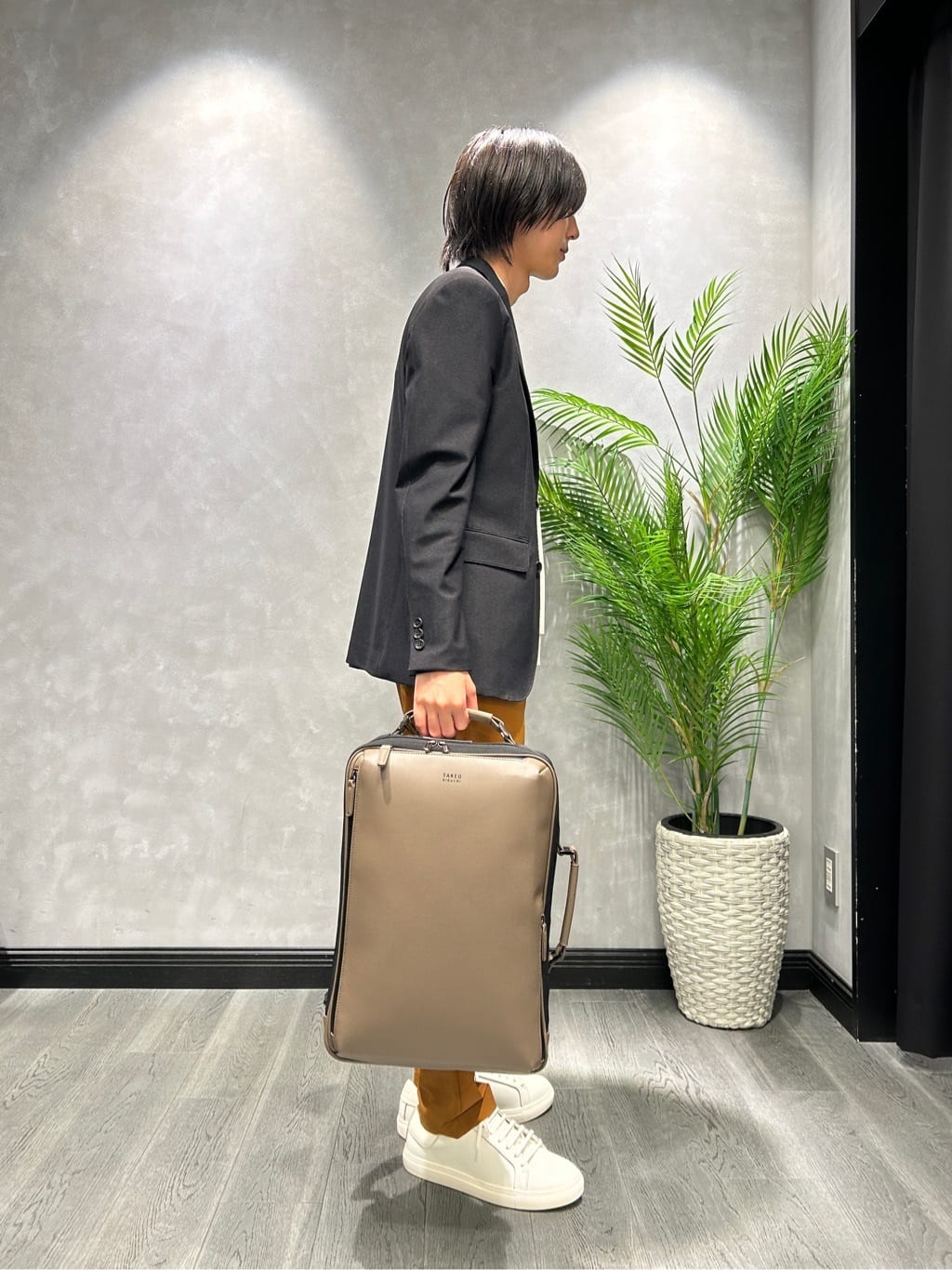 ruiさんの「TAKEO KIKUCHI｜【360&deg;ストレッチ／セットアップ対応】None Of Stress ジャケット」を使ったコーディネート