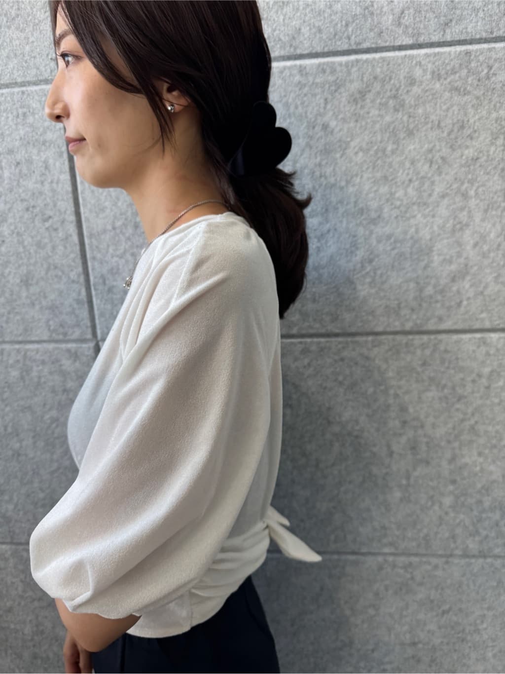 uchi__yamaさんの「CODE A｜slit jersey skirt」を使ったコーディネート