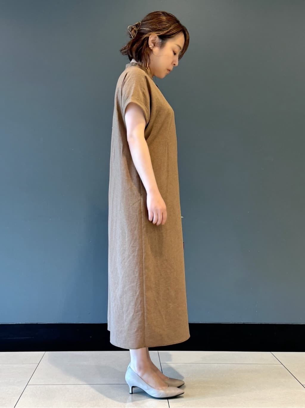 yukiさんの「UNTITLED｜【UV/はっ水】リラククールワンピース」を使ったコーディネート