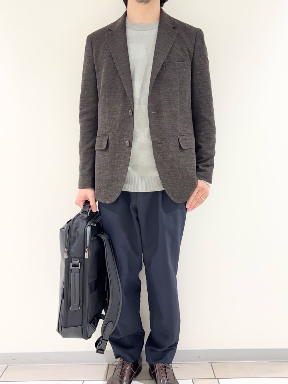 及川さんの「TAKEO KIKUCHI｜【Sサイズ～】ラッセルメッシュ ジャケット」を使ったコーディネート