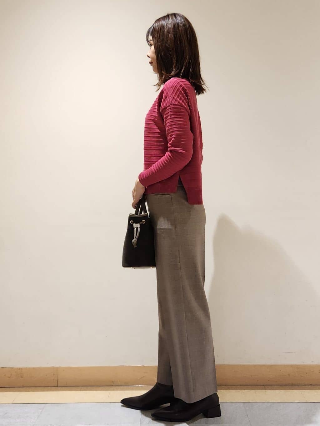 yukaさんの「COUP DE CHANCE｜【手洗い可】ストレートワイドパンツ」を使ったコーディネート
