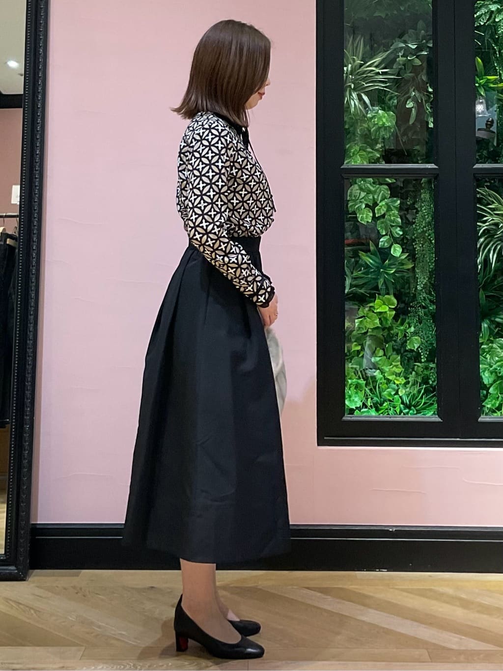 maruさんの「DRESSTERIOR｜【otonaMUSE5月号掲載】アーチフィットレザーパンプス」を使ったコーディネート