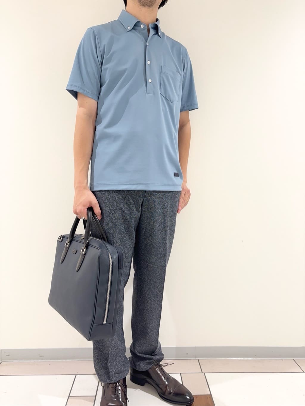 及川さんの「TAKEO KIKUCHI｜ストレートチップシューズ[ メンズ ビジネス シューズ 結婚式 ]」を使ったコーディネート
