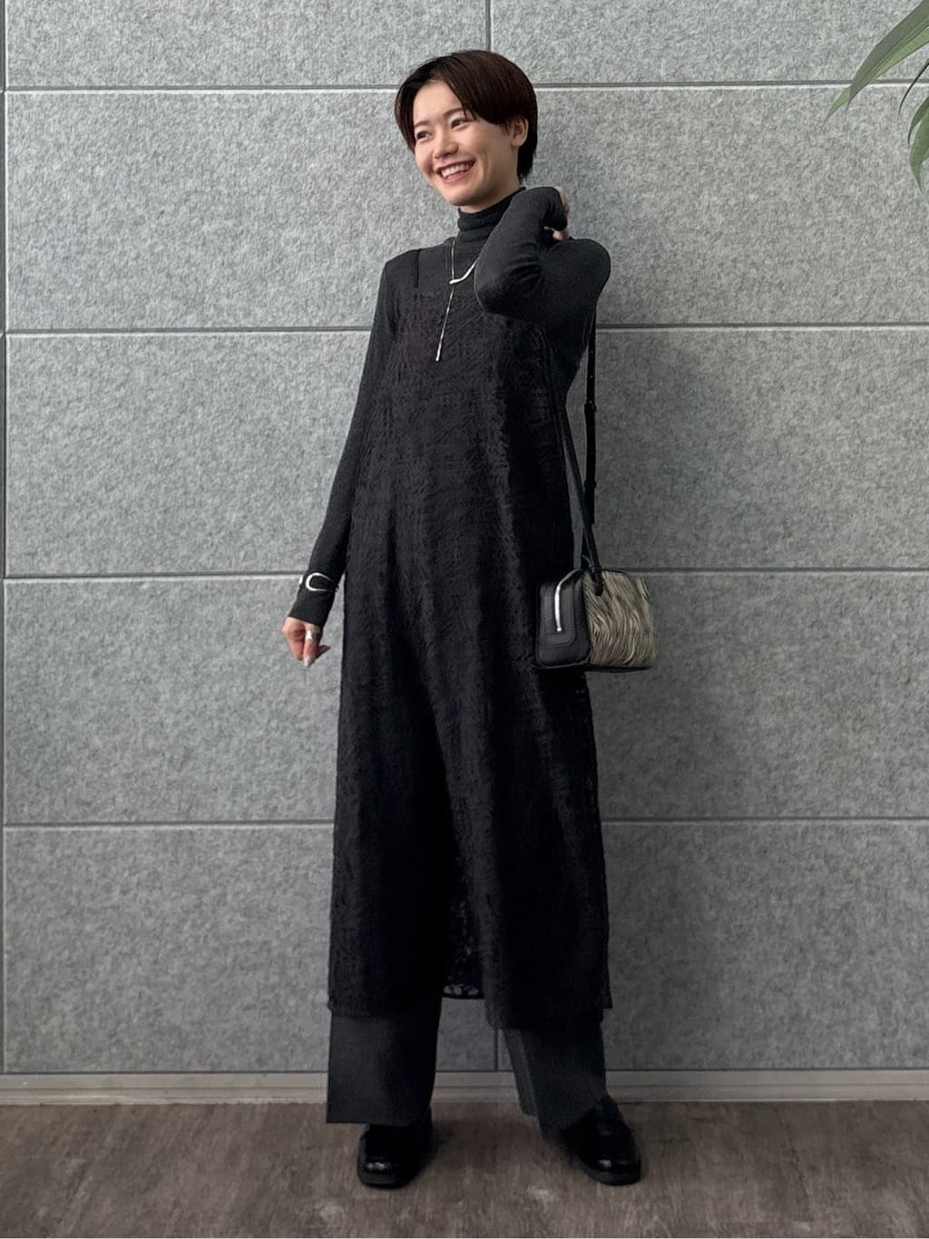 kanaeさんの「INDIVI｜【レイヤード◎】レースキャミドレス」を使ったコーディネート