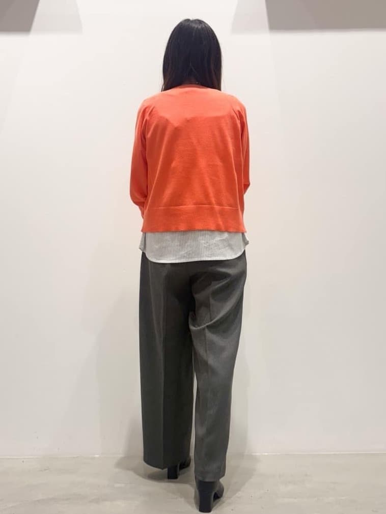 ＷＡさんの「grove｜最終お値下げ！！【洗える/毛玉軽減】天竺ラグランスリーブプルオーバー」を使ったコーディネート