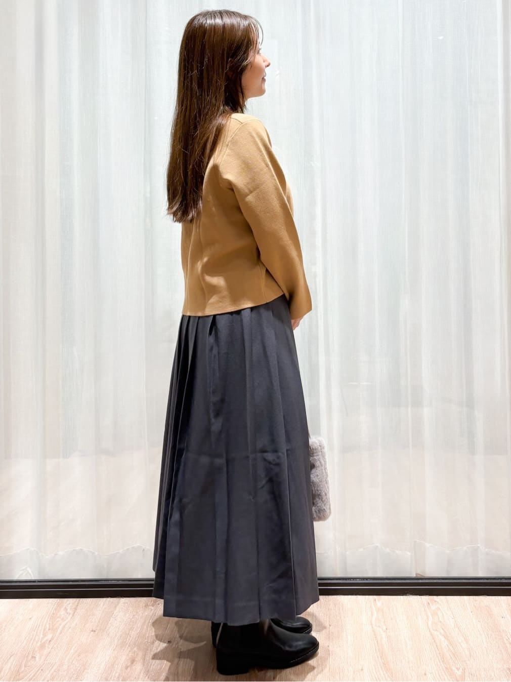 かなさんの「OPAQUE.CLIP｜サイドゴアブーツ」を使ったコーディネート