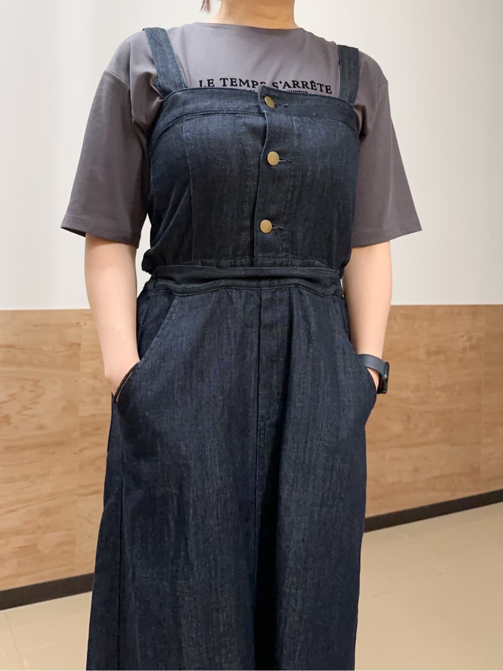 すーさんの「grove｜【Lee&times;grove別注】3WAY　BUSTIER　SKIRT」を使ったコーディネート