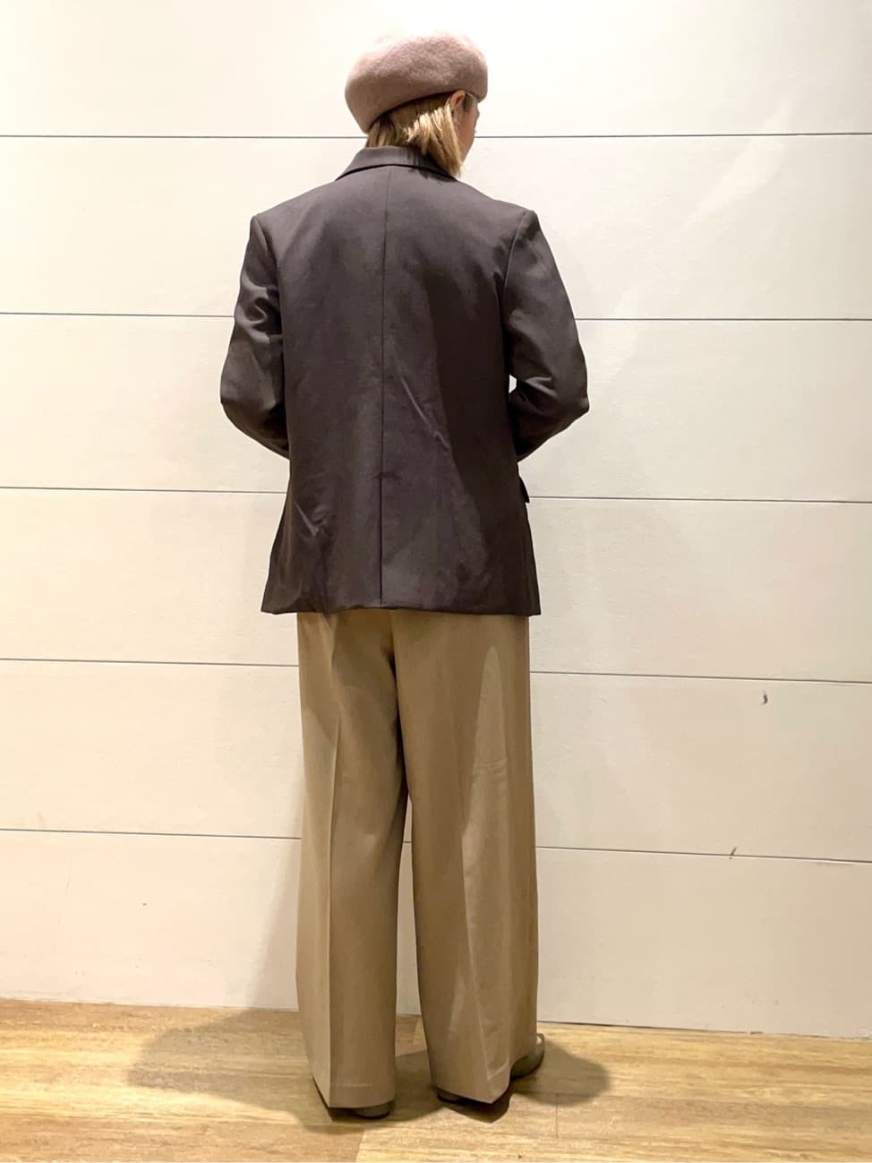 Ryoさんの「THE SHOP TK｜【今羽織るなら】ダブルブレストジャケット【セットアップ可/洗える】」を使ったコーディネート