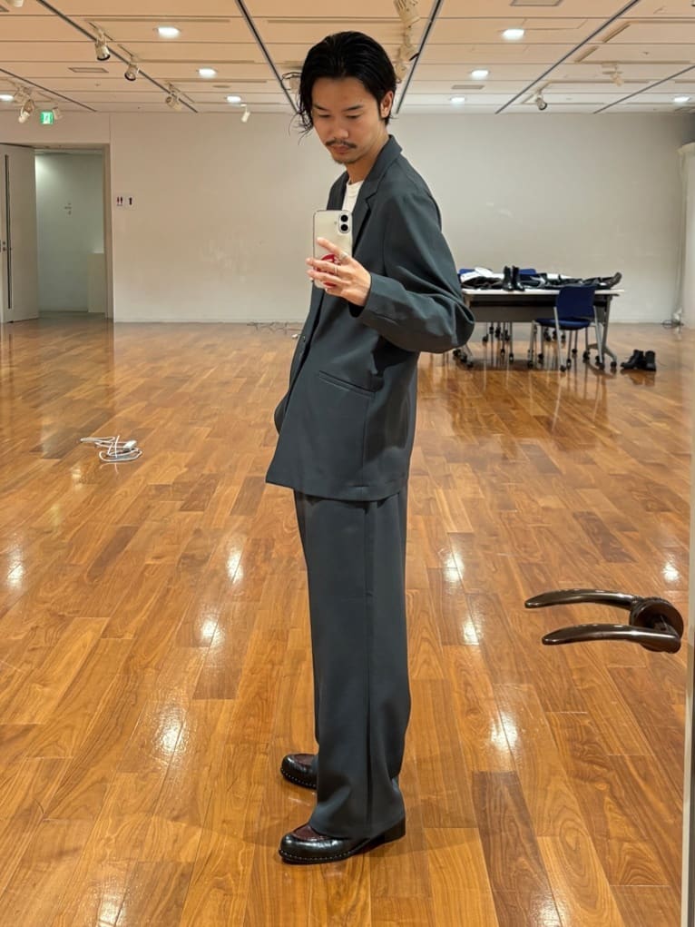 北浦歩大さんの「tk.TAKEO KIKUCHI｜【上下セット】オーバーシルエットセットアップ」を使ったコーディネート