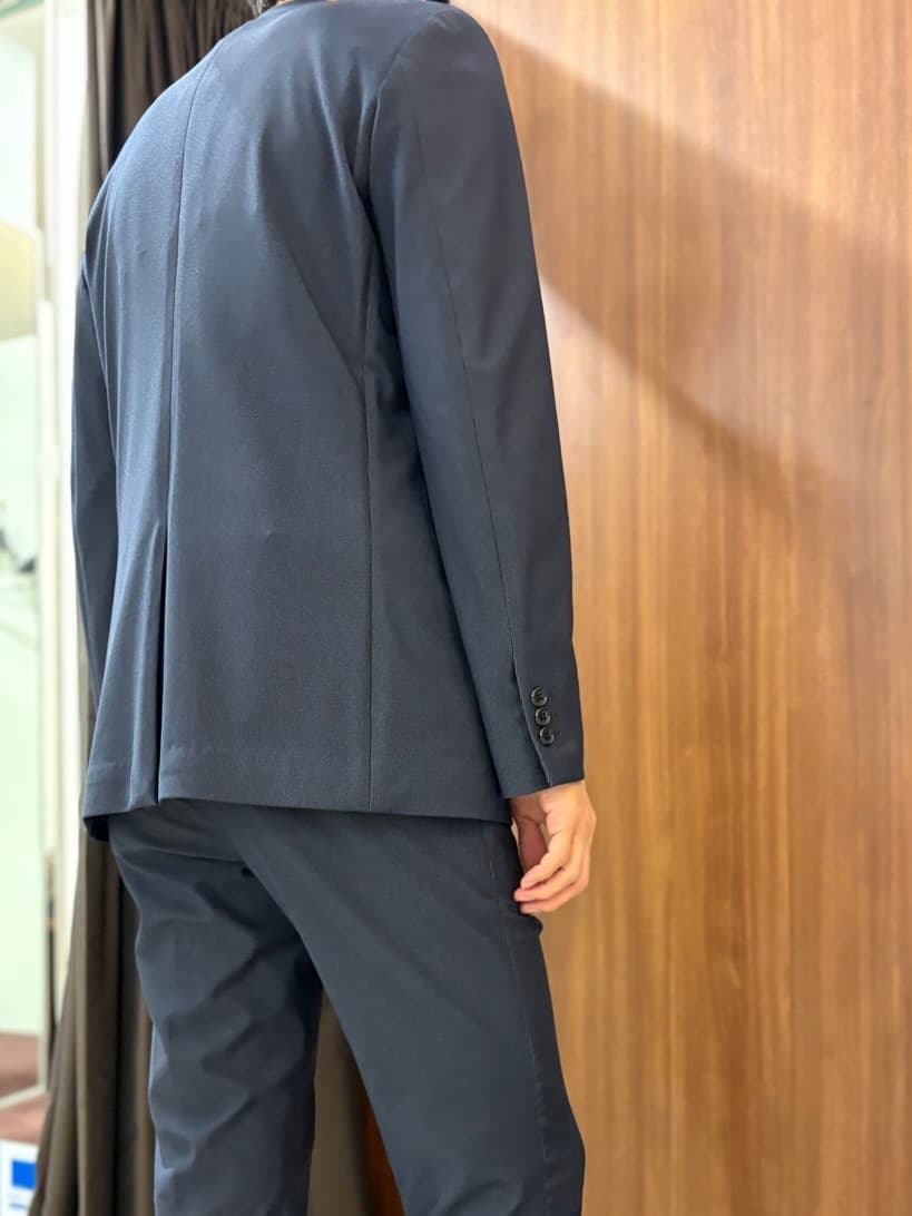 かたやまさんの「TAKEO KIKUCHI｜【360&deg;ストレッチ／セットアップ対応】None Of Stress ジャケット」を使ったコーディネート