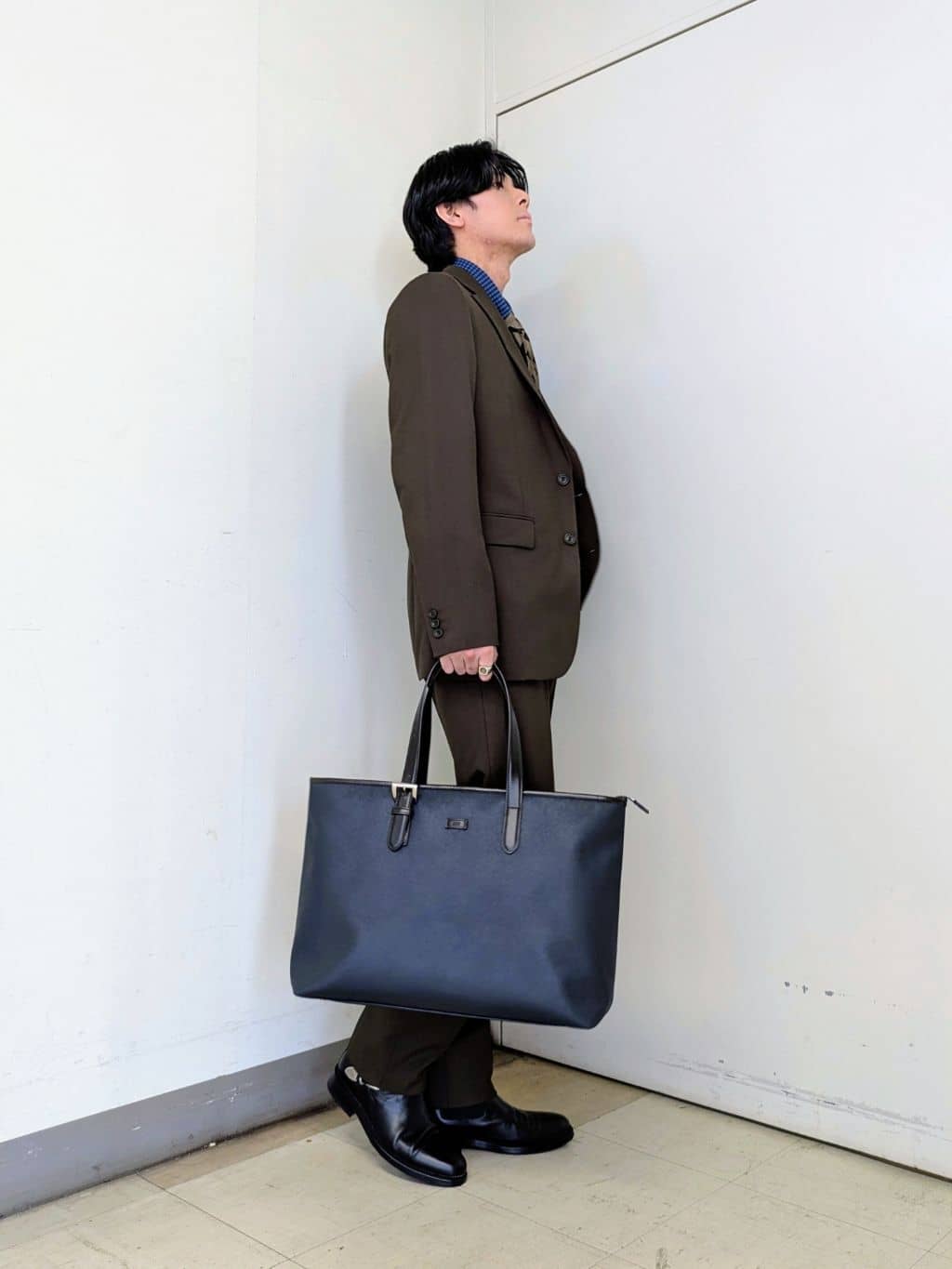 ryoさんの「TAKEO KIKUCHI｜【Begin掲載】コーデュラ（R）夏素材ウールトロ　ストレッチスーツ」を使ったコーディネート