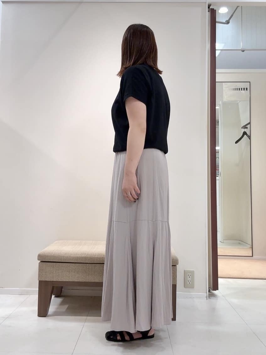 YUIさんの「UNTITLED｜【セットアップ可】ウールライク ダブルブレストジャケット」を使ったコーディネート