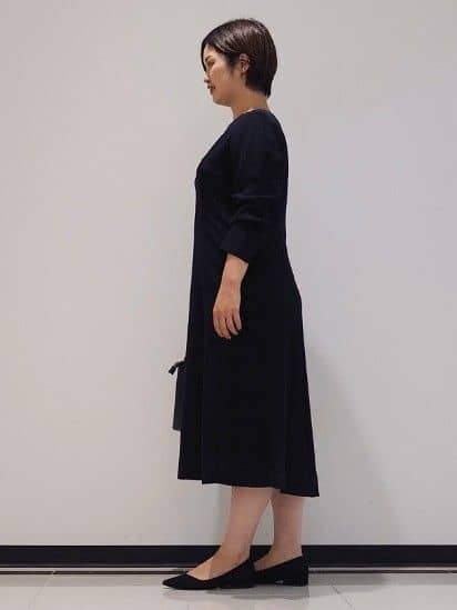 gissyさんの「INDIVI｜【洗える／UVケア】ジョーゼットフレアワンピース」を使ったコーディネート