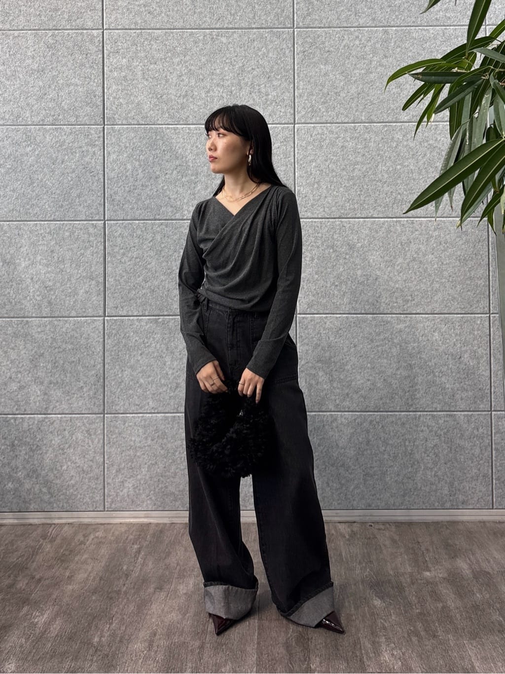 rinaさんの「INDIVI｜ロールアップデニム」を使ったコーディネート