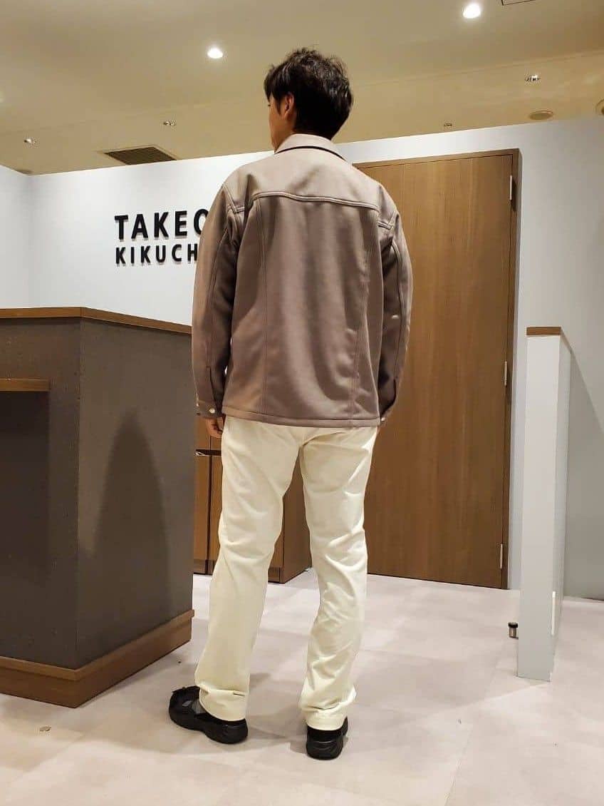 ishidaさんの「TAKEO KIKUCHI｜ストレッチ テーラードＴシャツ」を使ったコーディネート
