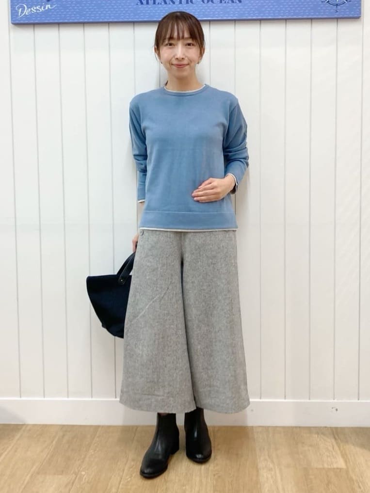yoshiさんの「Dessin｜【撥水・2WAY】ミュラーダウンコートミドル丈」を使ったコーディネート