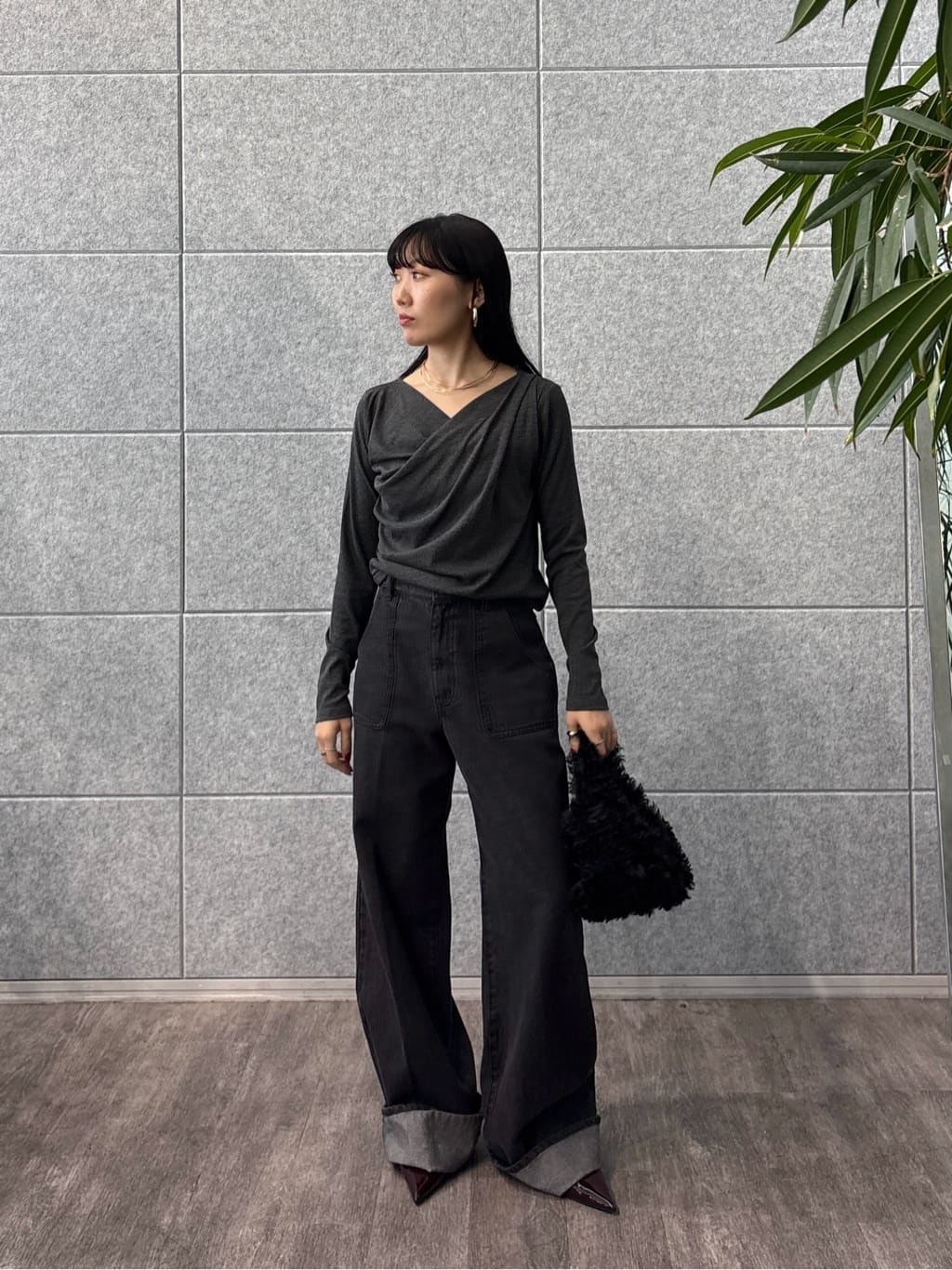 rinaさんの「INDIVI｜ロールアップデニム」を使ったコーディネート