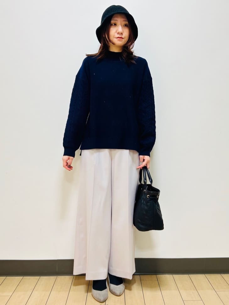miiiさんの「Reflect｜【ショルダー付き／コーディネートのアクセントに◎】キルティングバッグ」を使ったコーディネート