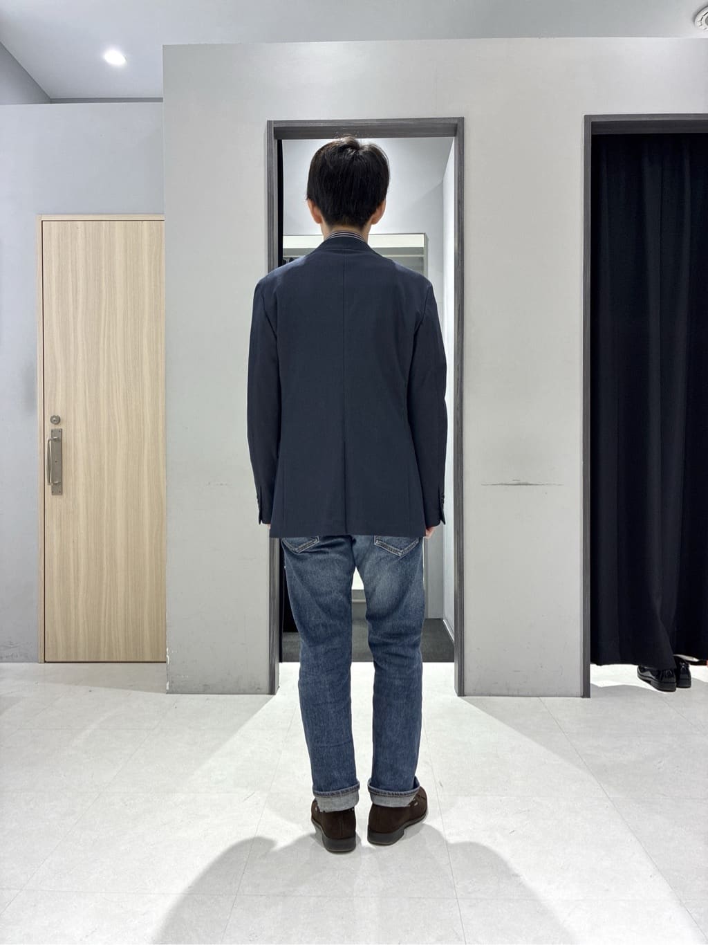 わいずみさんの「TAKEO KIKUCHI｜【360&deg;ストレッチ／セットアップ対応】None Of Stress ジャケット」を使ったコーディネート