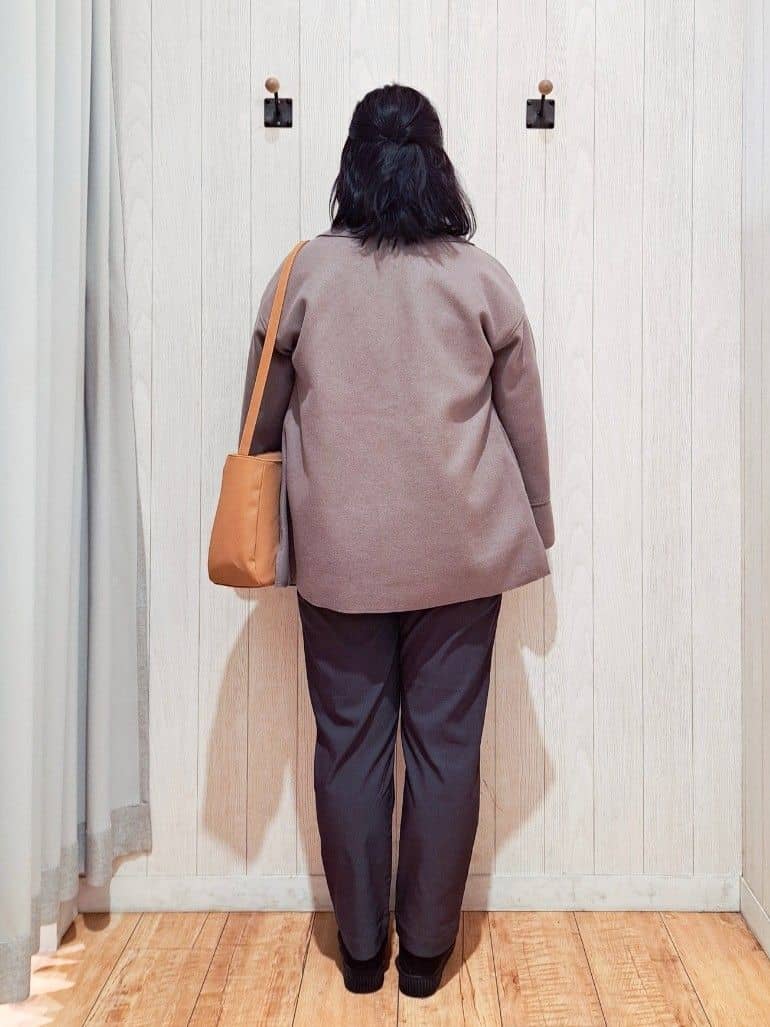 kotomiさんの「SHOO･LA･RUE｜【S-LL】大人のこなれ感 テーラード風コート」を使ったコーディネート