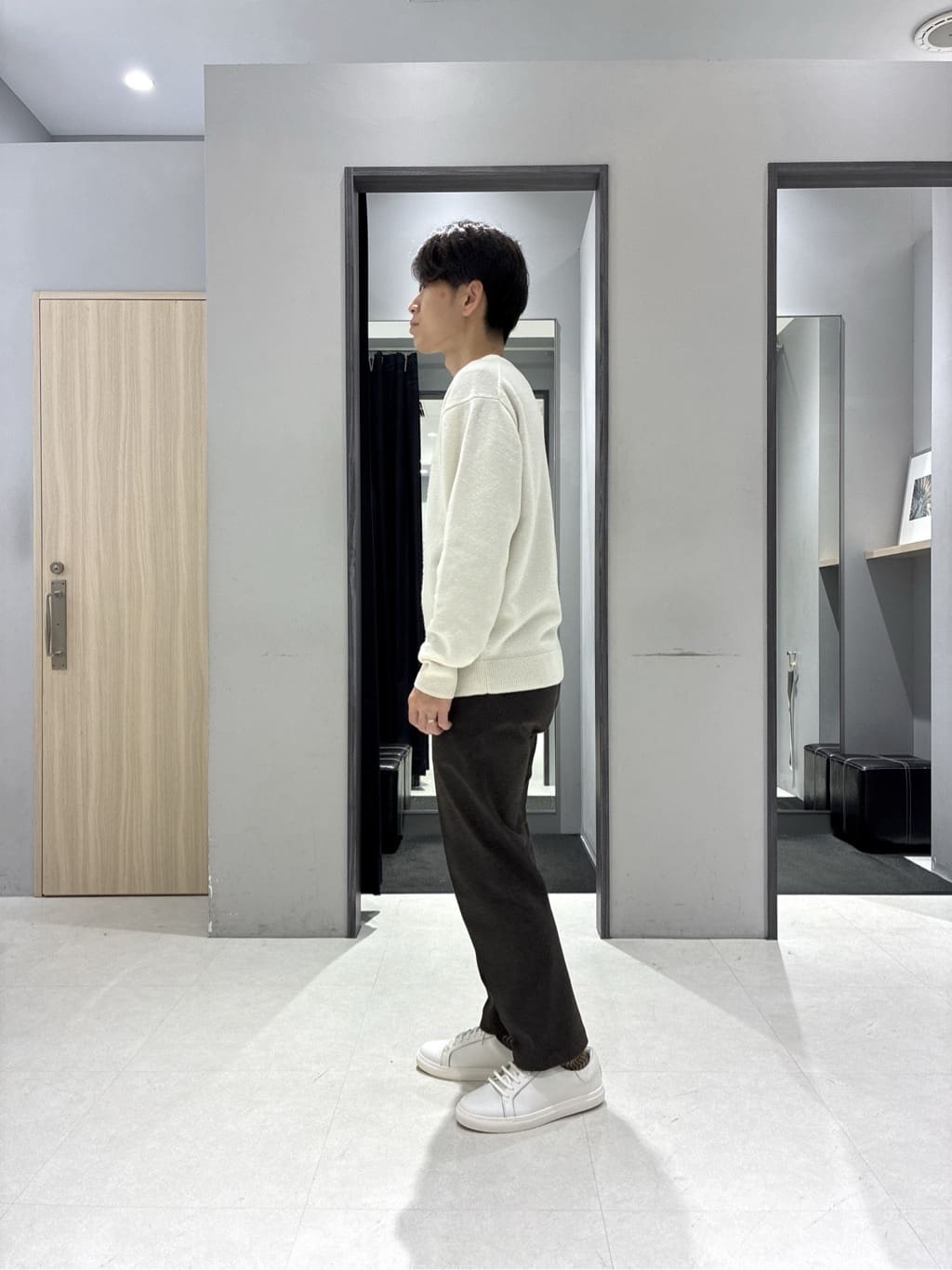 わいずみさんの「TAKEO KIKUCHI｜カラーコンビ ダウンブルゾン」を使ったコーディネート
