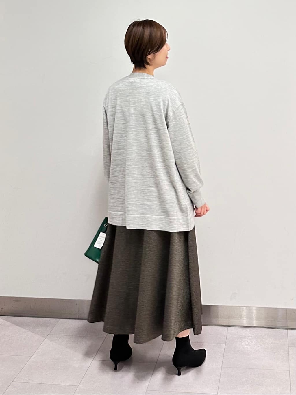 みなこさんの「UNTITLED｜【着丈短め/柔らかな質感】ラムレザージャケット」を使ったコーディネート