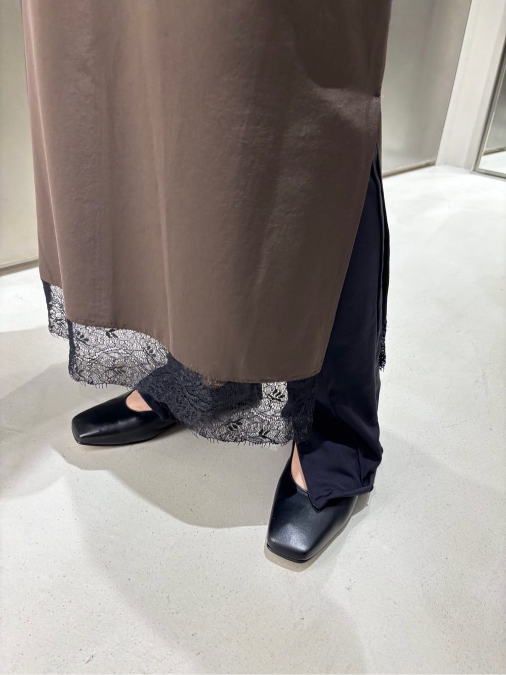 iwamiさんの「CODE A｜faux mink short jacket」を使ったコーディネート