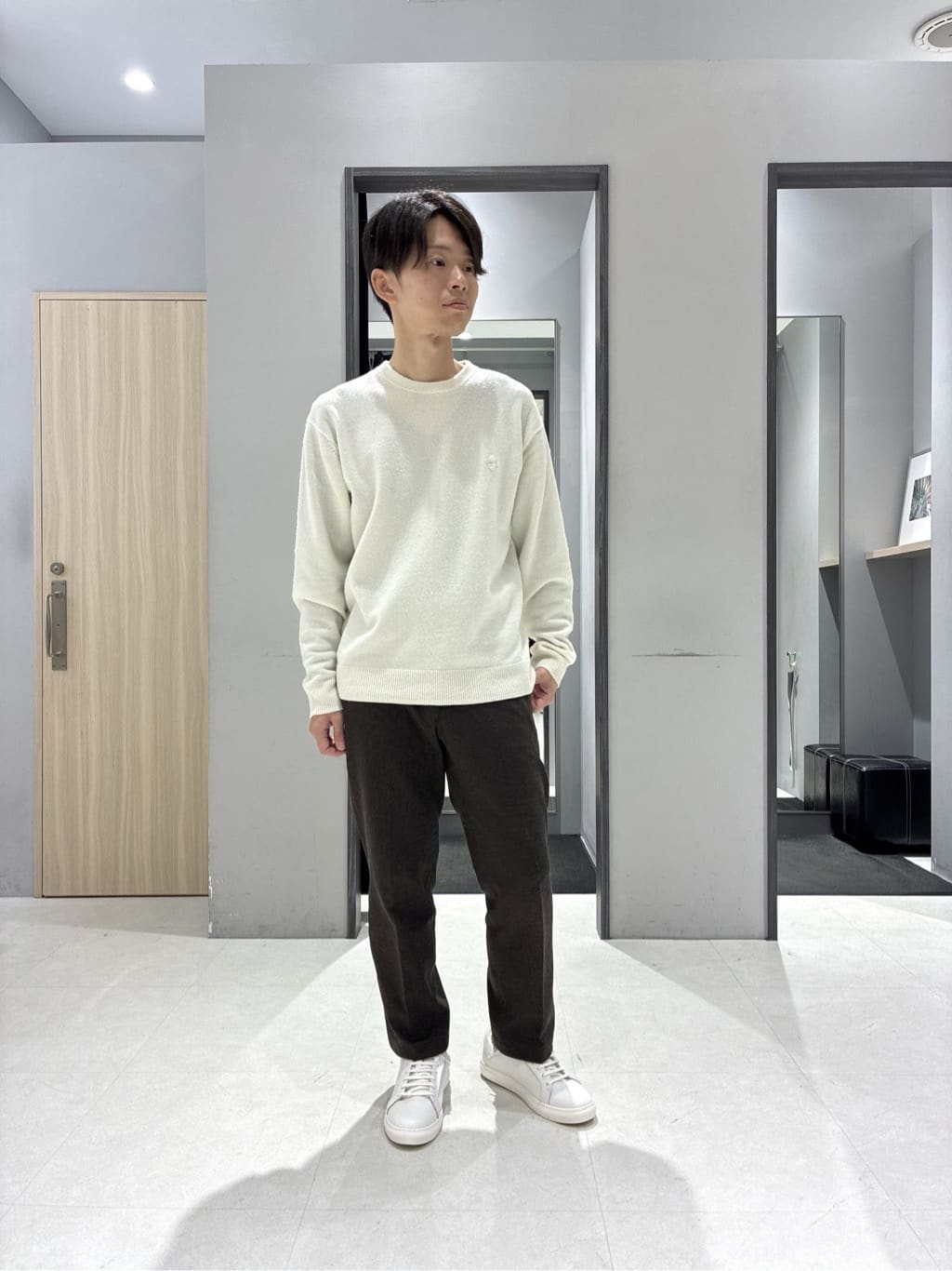 わいずみさんの「TAKEO KIKUCHI｜カラーコンビ ダウンブルゾン」を使ったコーディネート