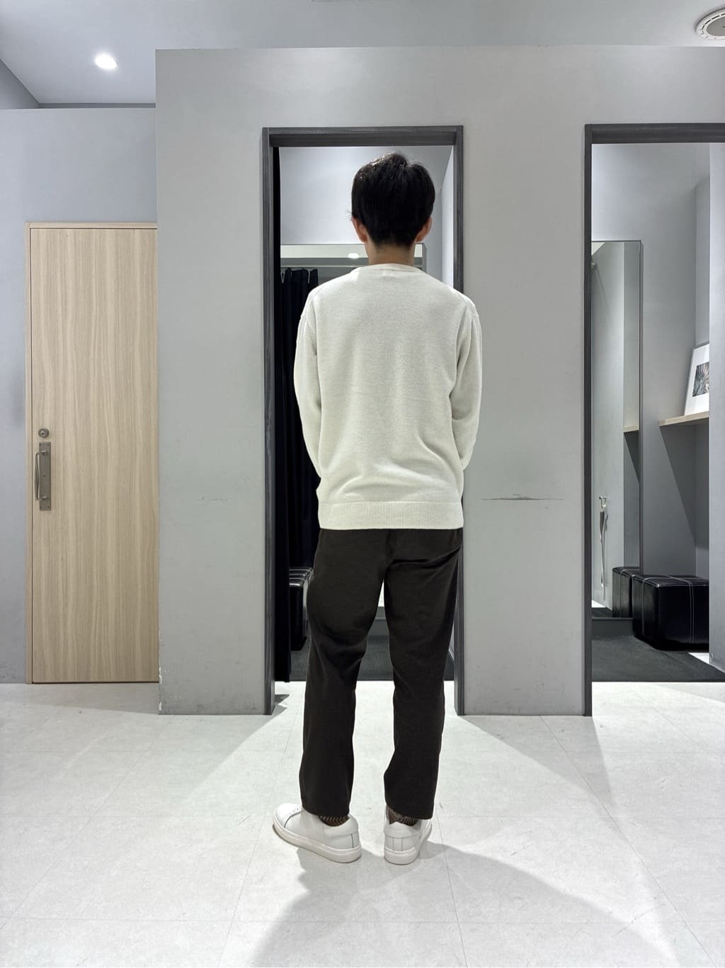 わいずみさんの「TAKEO KIKUCHI｜カラーコンビ ダウンブルゾン」を使ったコーディネート