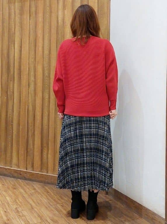 はっぴーさんの「SHOO･LA･RUE｜ラメ入り生地ショルダーバッグ」を使ったコーディネート