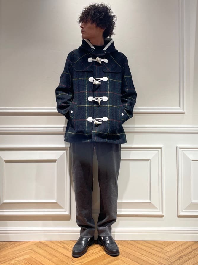 橋本さんの「DRESSTERIOR｜◆サスティナブル タートルニット」を使ったコーディネート