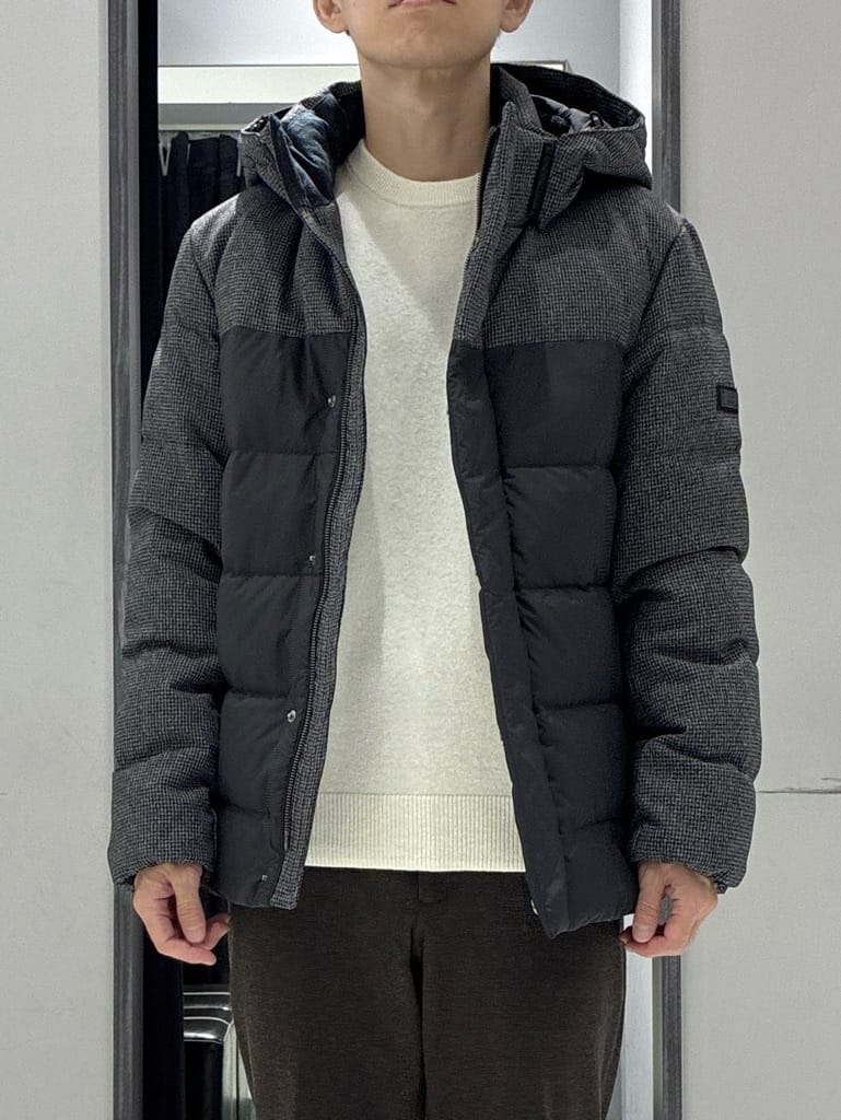 わいずみさんの「TAKEO KIKUCHI｜カラーコンビ ダウンブルゾン」を使ったコーディネート