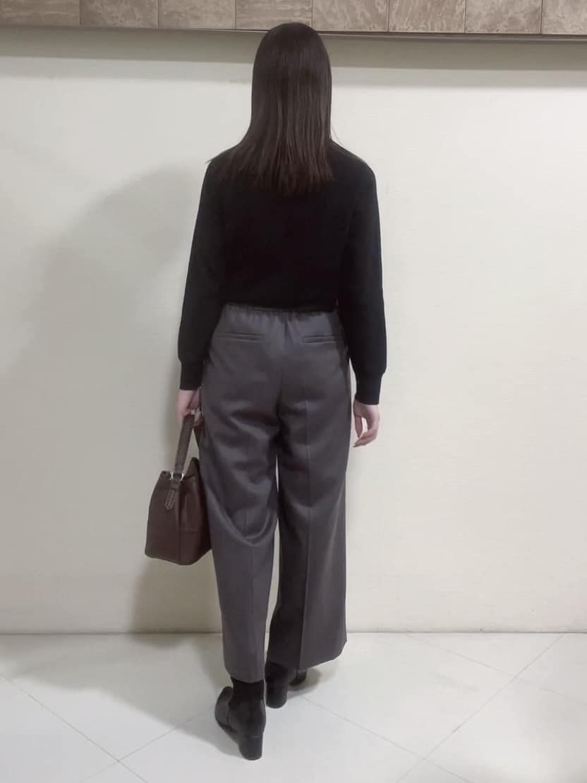 yukaさんの「Reflect｜【腰周りすっきり◎】ワイドクロップドパンツ」を使ったコーディネート